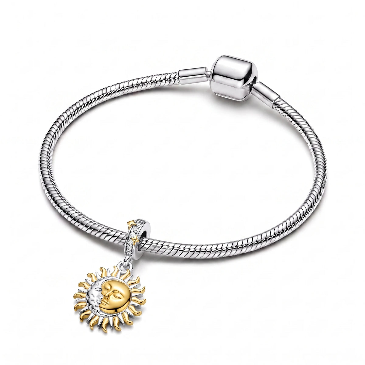 Berloque Eclipse Celestial em Prata 925