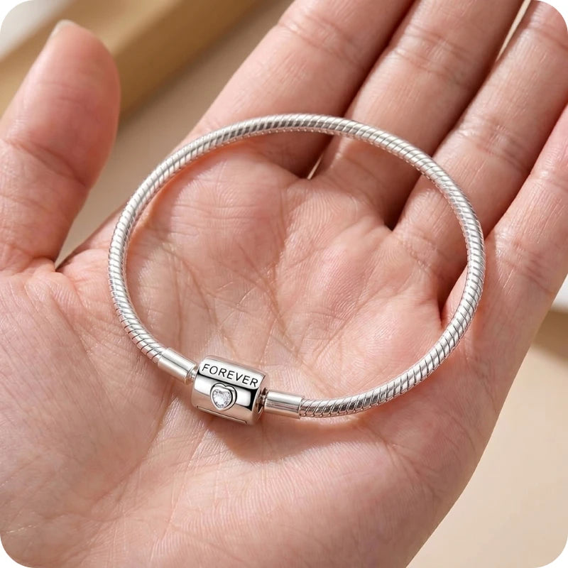 Pulseira para Berloques Promessa de Luz em Prata 925