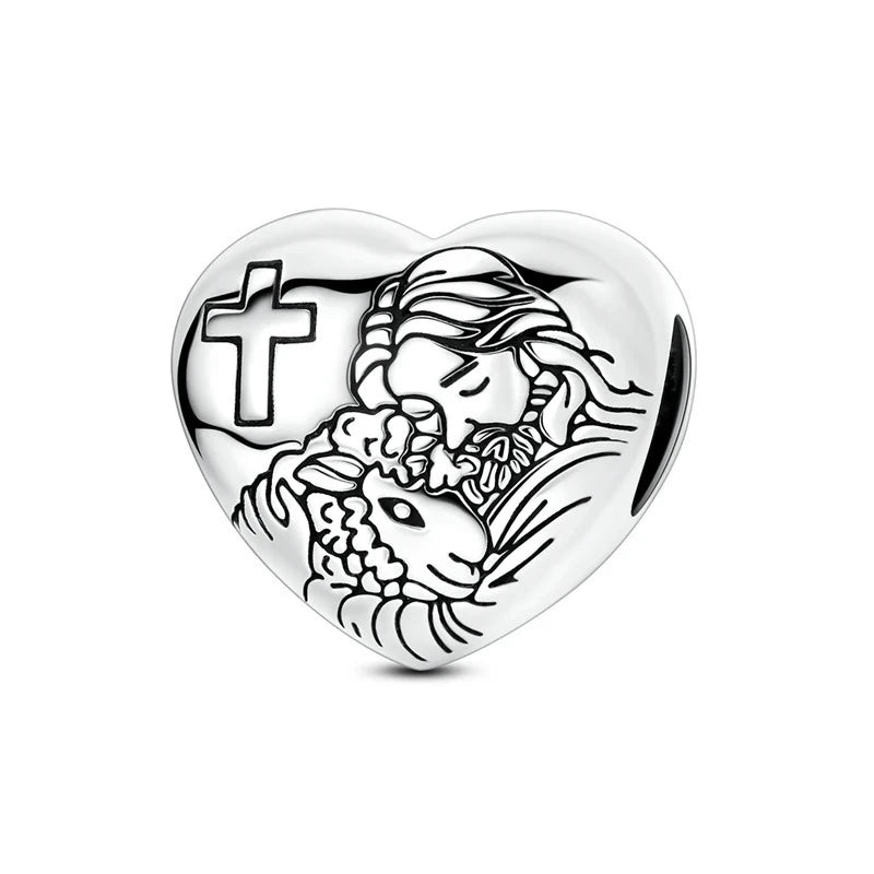 Berloque Amor de Jesus em Prata 925