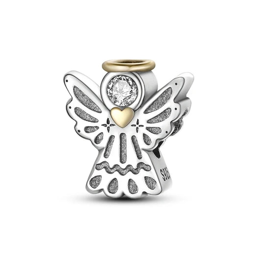 Berloque Anjo da Guarda em Prata 925