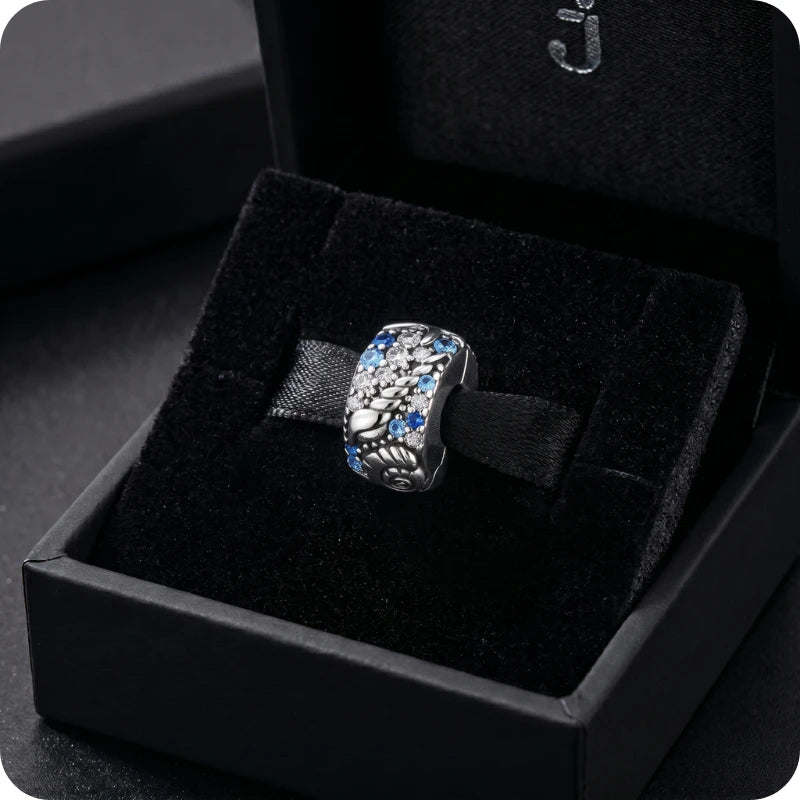 Berloque Azul Infinito em Prata 925