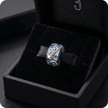 Berloque Azul Infinito em Prata 925
