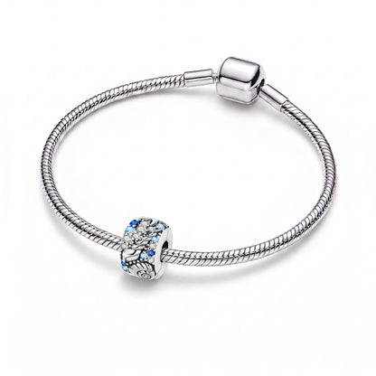 Berloque Azul Infinito em Prata 925