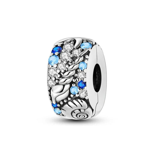 Berloque Azul Infinito em Prata 925