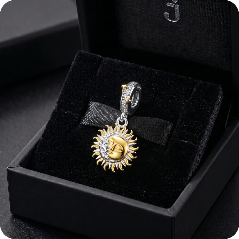 Berloque Eclipse Celestial em Prata 925