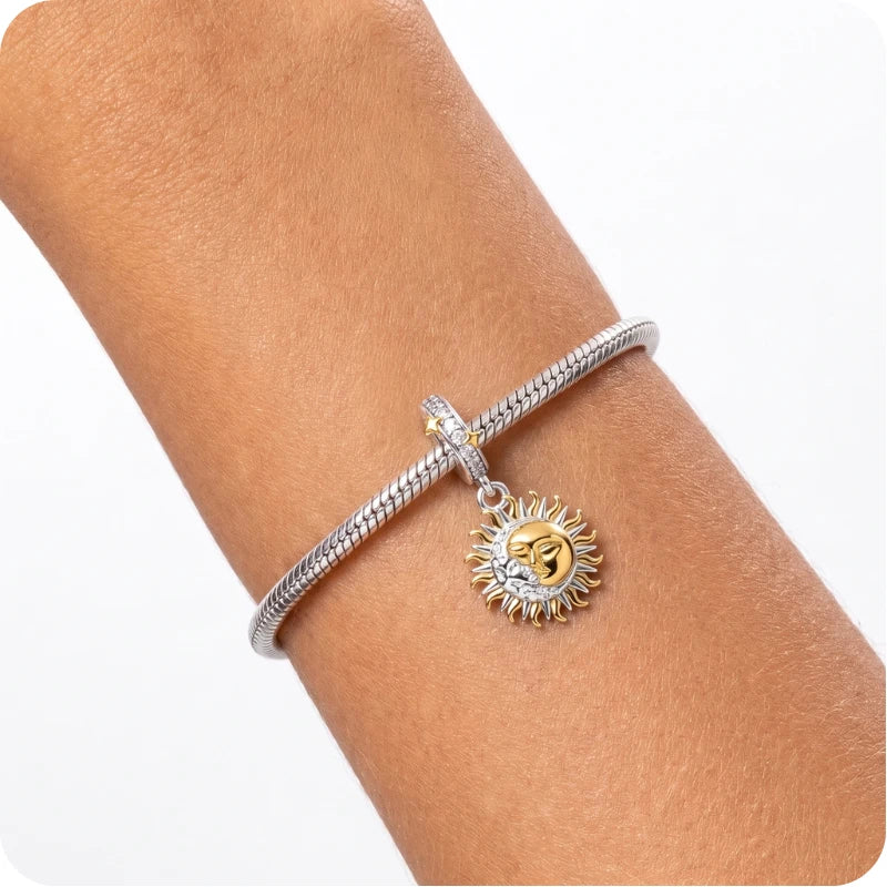 Berloque Eclipse Celestial em Prata 925