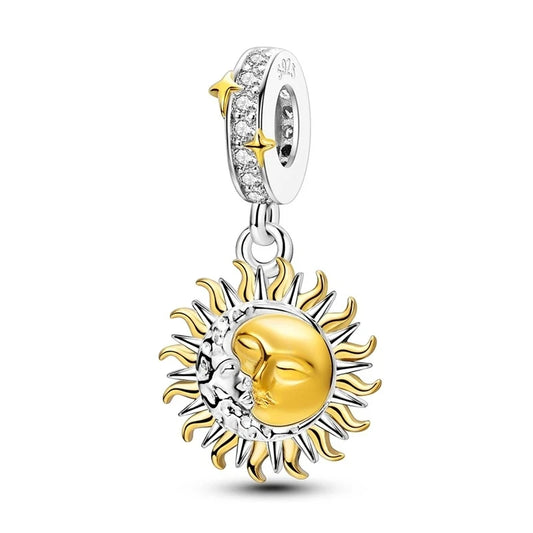 Berloque Eclipse Celestial em Prata 925