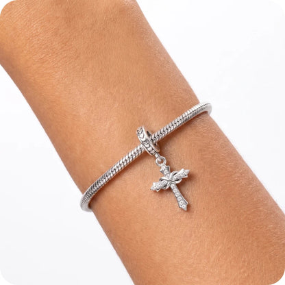 Berloque Fé Infinita em Prata 925