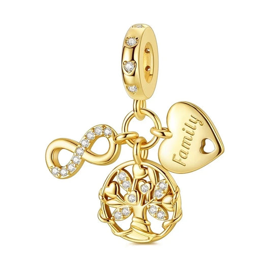 Berloque Linhagem de Luz em Prata 925