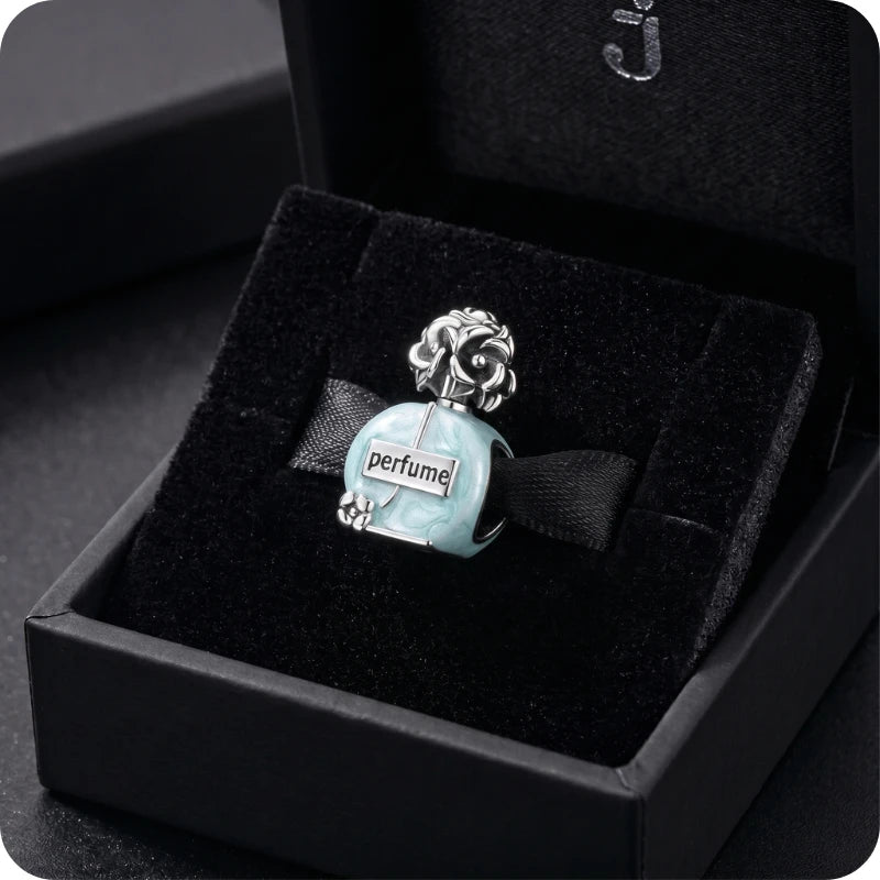 Berloque Perfume em Prata 925