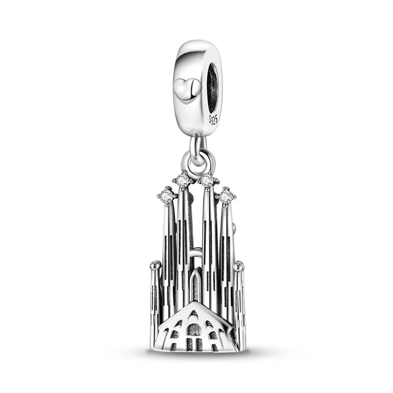 Berloque Sagrada Família em Prata 925
