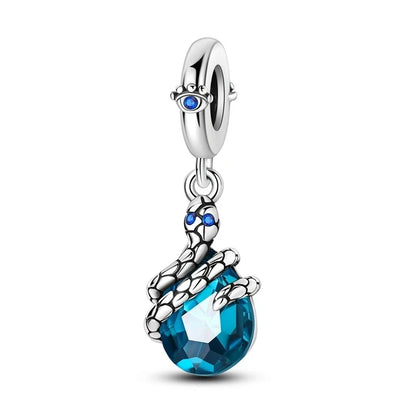 Berloque Serpente Royal em Prata 925