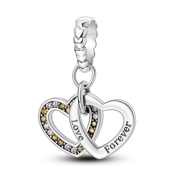 Berloque Prata 925 Amor Para Sempre