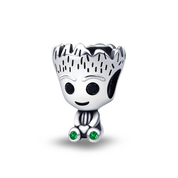 Berloque Prata 925 Bebê Groot