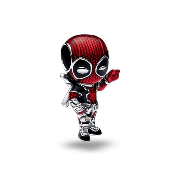 Berloque Prata 925 Deadpool