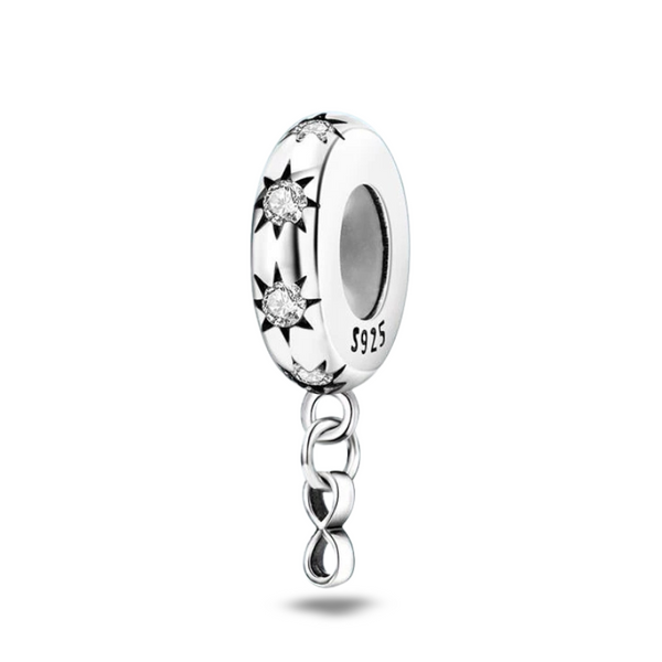 Berloque Prata 925 Luz Infinita