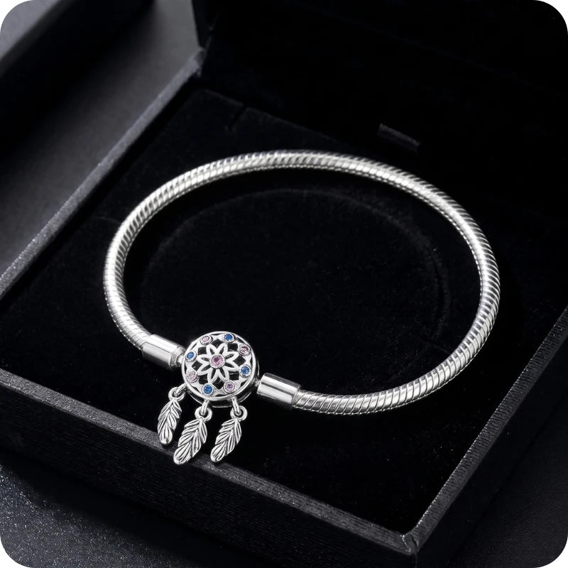 Pulseira para Berloques Amuleto Astral em Prata 925