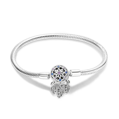Pulseira para Berloques Amuleto Astral em Prata 925