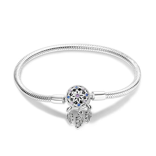 Pulseira para Berloques Amuleto Astral em Prata 925