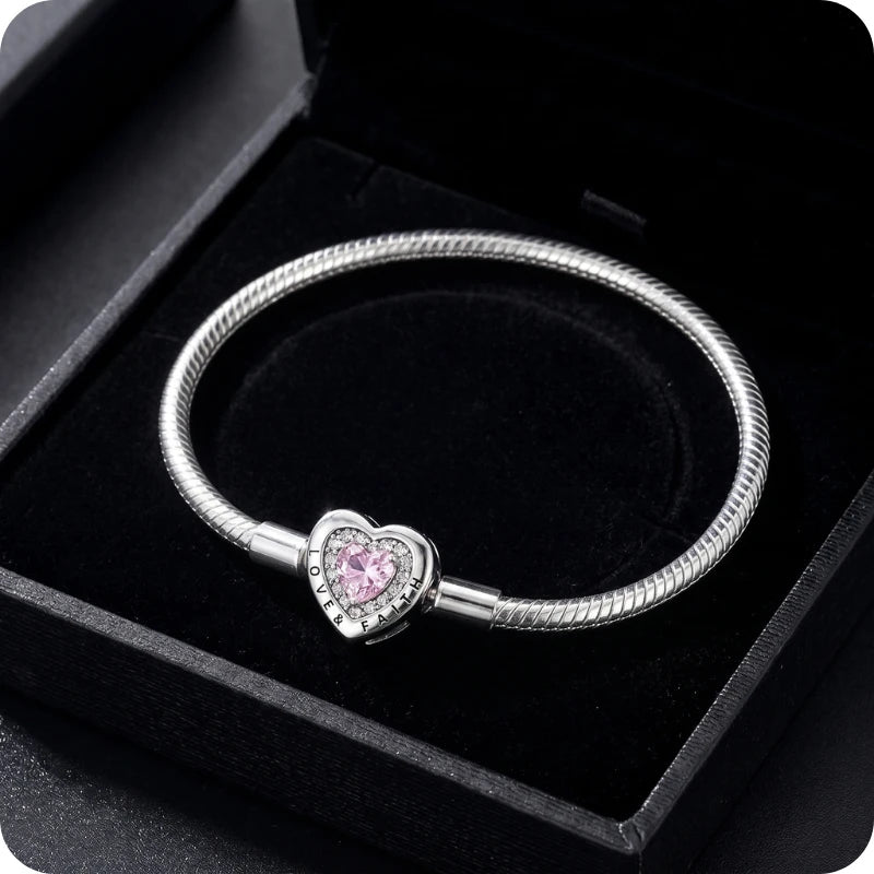 Pulseira para Berloques Doce Promessa em Prata 925