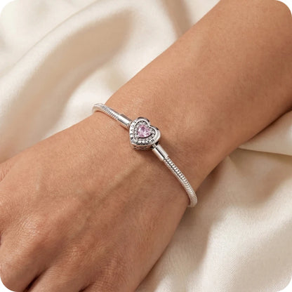 Pulseira para Berloques Doce Promessa em Prata 925