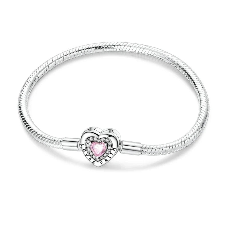 Pulseira para Berloques Doce Promessa em Prata 925