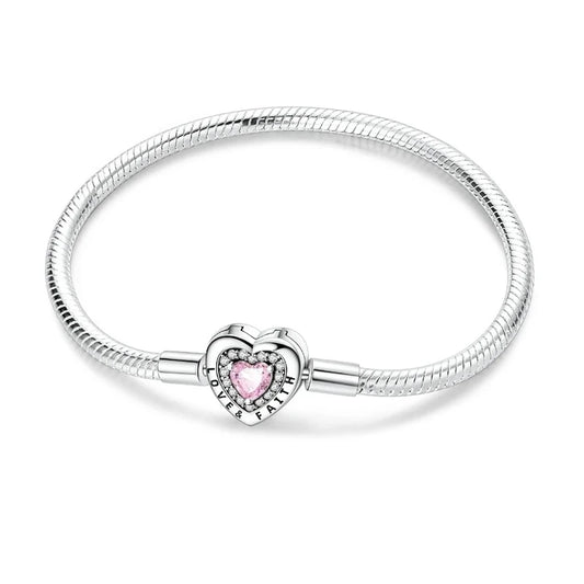 Pulseira para Berloques Doce Promessa em Prata 925