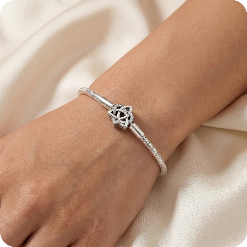 Pulseira para Berloques Enigma Real em Prata 925