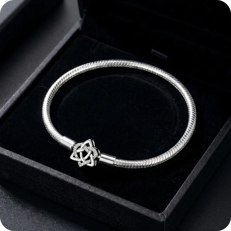 Pulseira para Berloques Enigma Real em Prata 925