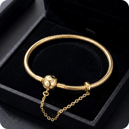 Pulseira para Berloques Esfera Astral em Prata 925