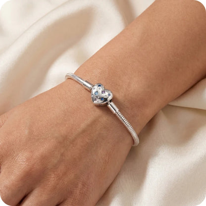 Pulseira para Berloques Noite Cósmica em Prata 925