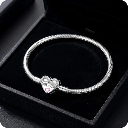 Pulseira para Berloques Promessa Infinita em Prata 925