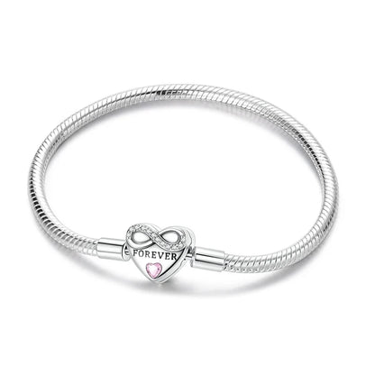 Pulseira para Berloques Promessa Infinita em Prata 925