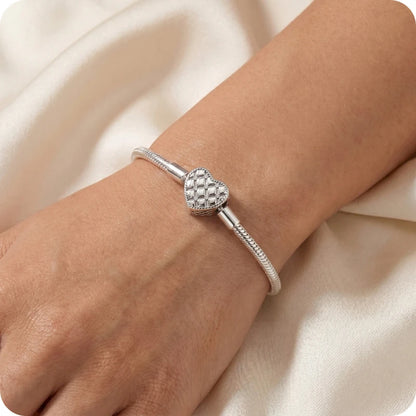 Pulseira para Berloques Trama Imperial em Prata 925