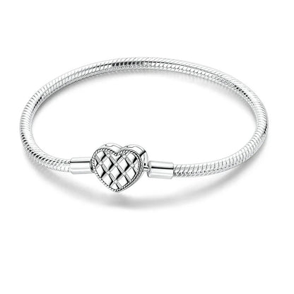 Pulseira para Berloques Trama Imperial em Prata 925