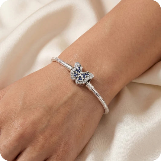Pulseira para Berloques Voo Imperial em Prata 925